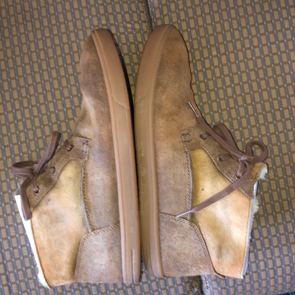 UGG Men’s Kramer Bomber Chestnut Boots Size 11 - Picture 8 of 16